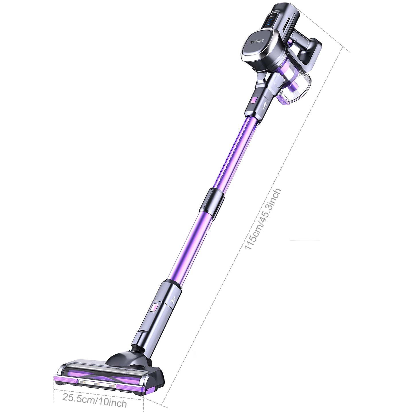 Free-Standing Vacuum Cleaner 25KPa, Lubluelu 202 Powerful Lightweight Cordless 6 In 1 Stick Vacuum Cleaner For Carpet Floor Pet Hair Home