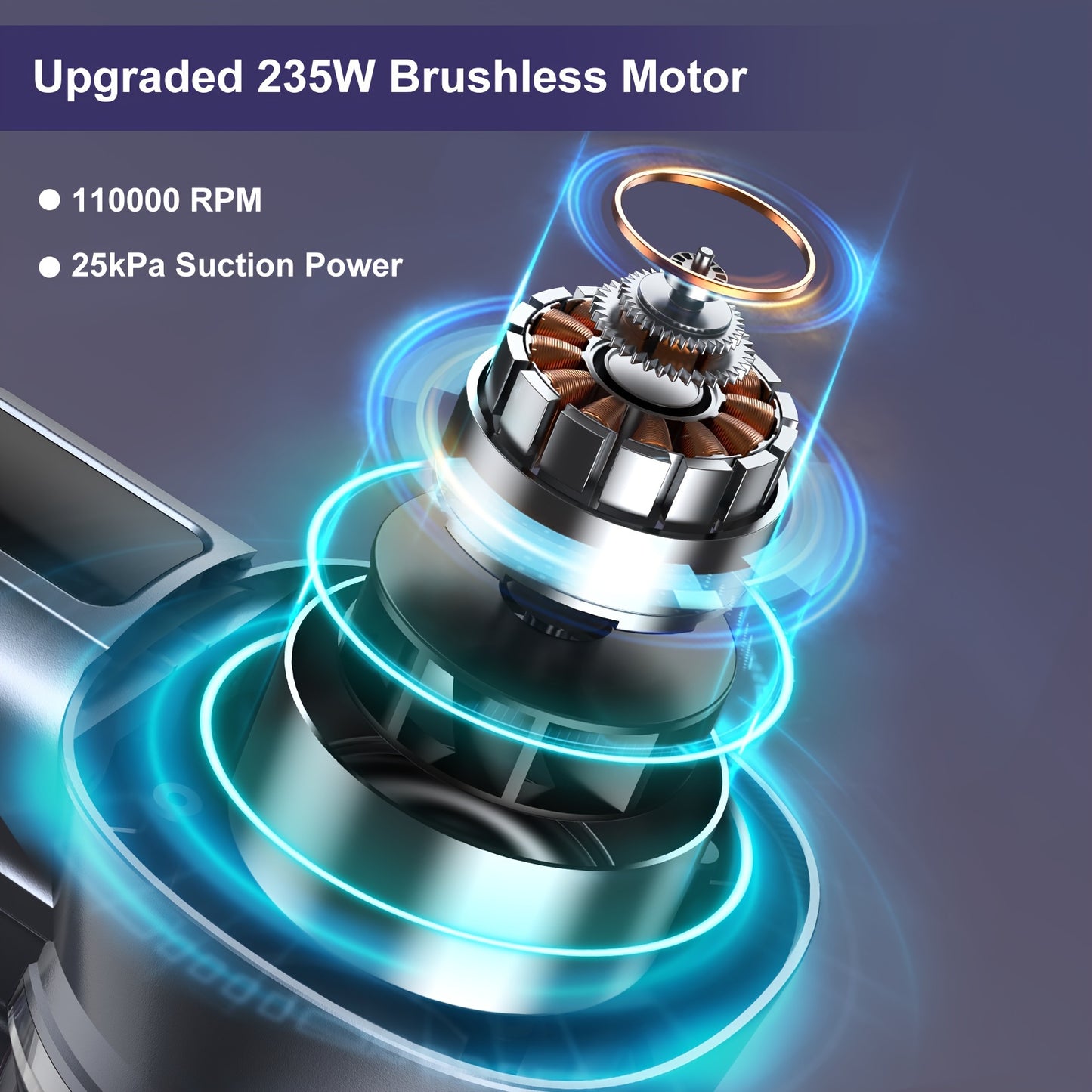 Free-Standing Vacuum Cleaner 25KPa, Lubluelu 202 Powerful Lightweight Cordless 6 In 1 Stick Vacuum Cleaner For Carpet Floor Pet Hair Home