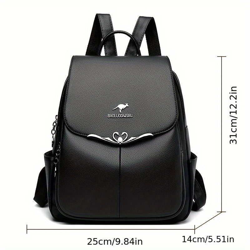Minimalist Casual Backpack, Large Capacity Travel Backpack, Commuter Backpack