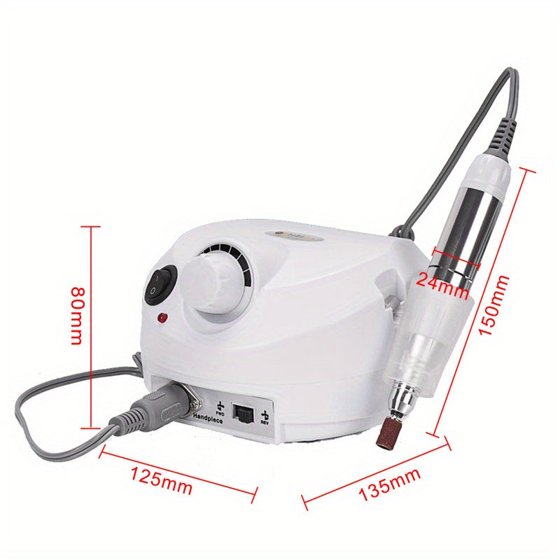 Electric Nail Files Professional Nail Drill Machine Manicure Set Acrylic Nail Gel Polish Remover Electric Nail Drill Pedicure Kit