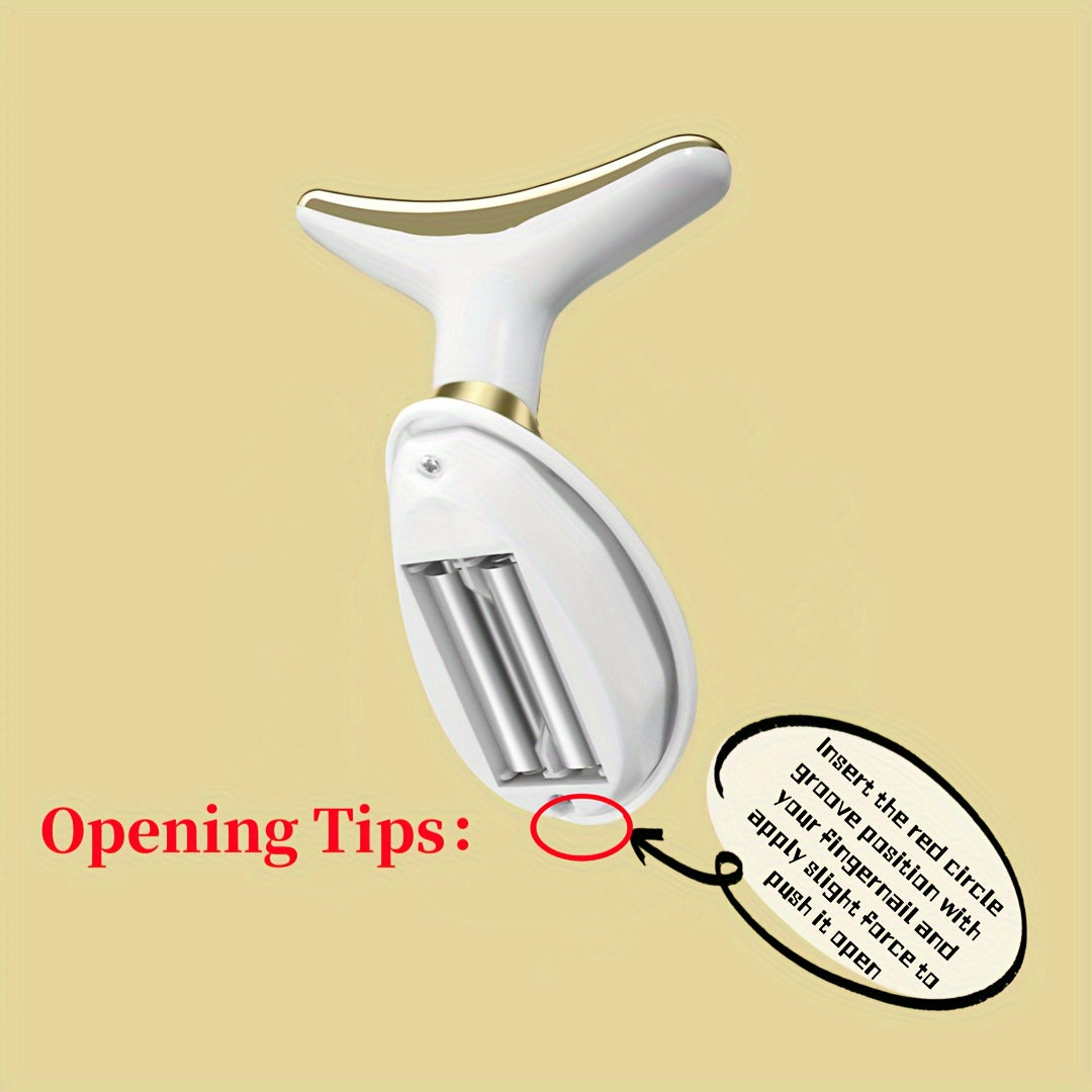 Household Facial Beauty Instrument Face And Neck Massage Device Small And Portable Beauty Tool