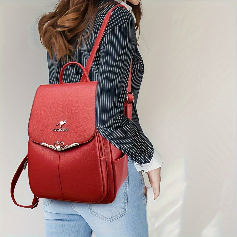 Minimalist Casual Backpack, Large Capacity Travel Backpack, Commuter Backpack