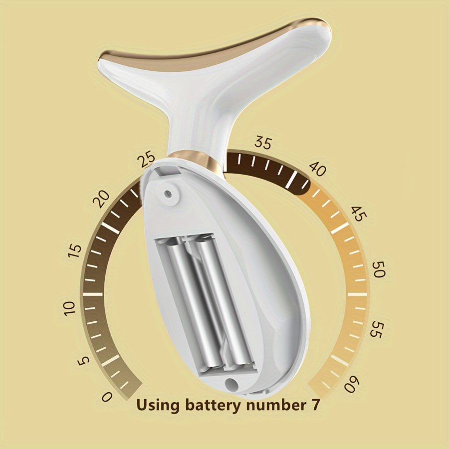 Household Facial Beauty Instrument Face And Neck Massage Device Small And Portable Beauty Tool