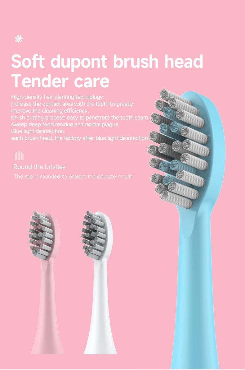 Xiaomi New Electric Toothbrush for Adults Teeth Cleaner Soft DuPont Bristle Portable Battery Endurance IPX6 Waterproof Oral Care