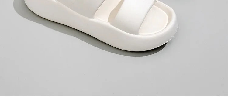 Summer Women Straps Slippe Candy Color Girls Outdoor Leisure Sandals Female Fashion EVA Beach Thick Non-slip Flip Flops