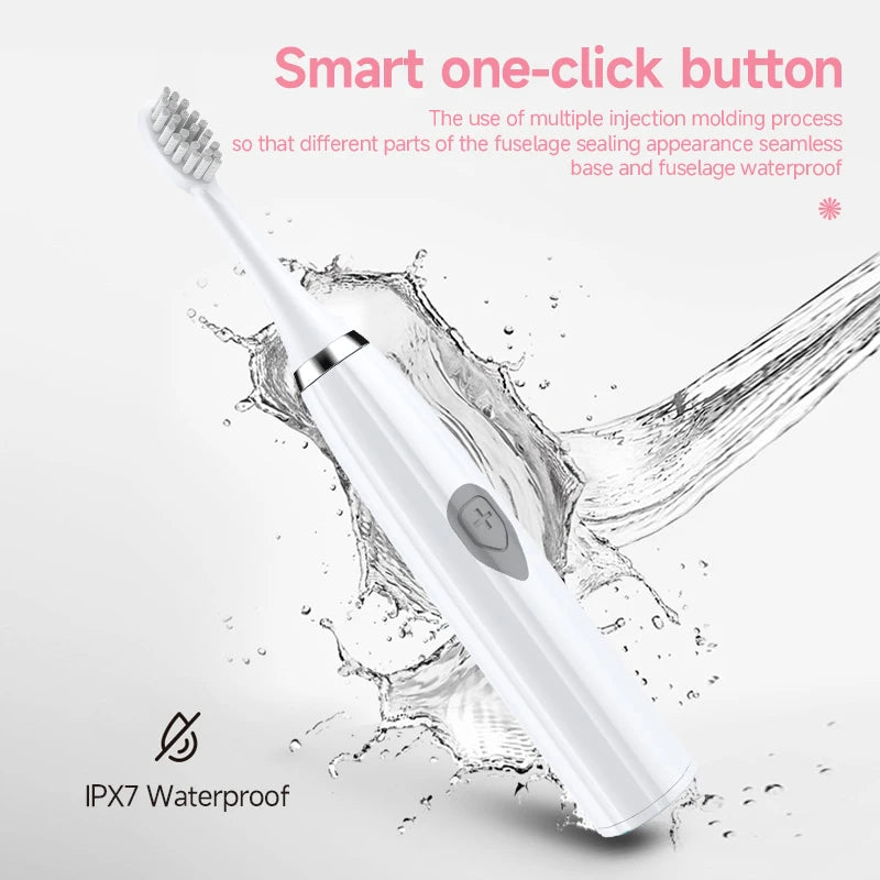 Xiaomi New Electric Toothbrush for Adults Teeth Cleaner Soft DuPont Bristle Portable Battery Endurance IPX6 Waterproof Oral Care