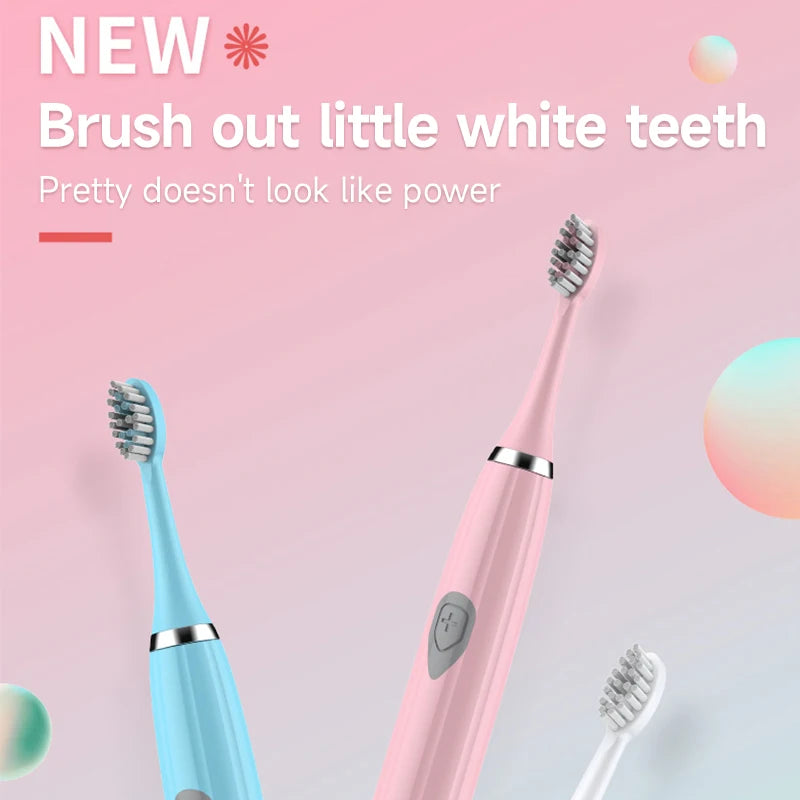Xiaomi New Electric Toothbrush for Adults Teeth Cleaner Soft DuPont Bristle Portable Battery Endurance IPX6 Waterproof Oral Care
