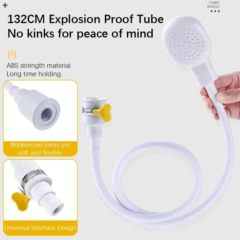 Pet Shower Cleaning Grooming Tool Fixed Collar Shampoo Massager Soft Bathing Brush Adjustable Restrainer Dog Cat Pet Supplies