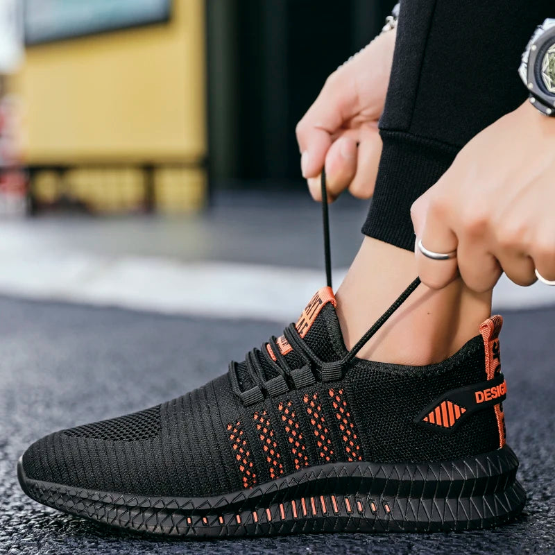 Fashion Sneakers for Men Lightweight Men's Casual Shoes Breathable Male Footwear Lace Up Walking Shoe schuhe herren