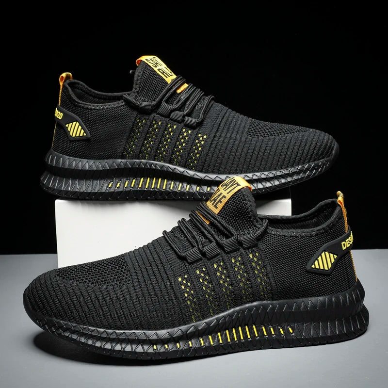 Fashion Sneakers for Men Lightweight Men's Casual Shoes Breathable Male Footwear Lace Up Walking Shoe schuhe herren