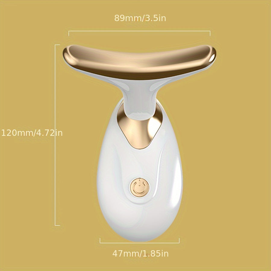 Household Facial Beauty Instrument Face And Neck Massage Device Small And Portable Beauty Tool