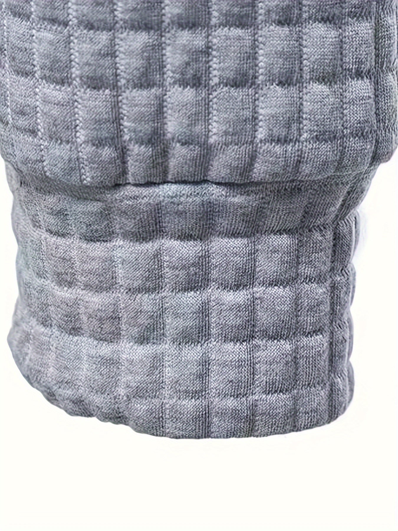 Waffle Cool Hoodies For Men, Men's Casual Solid Hooded Sweatshirt Streetwear For Winter Fall, As Gifts