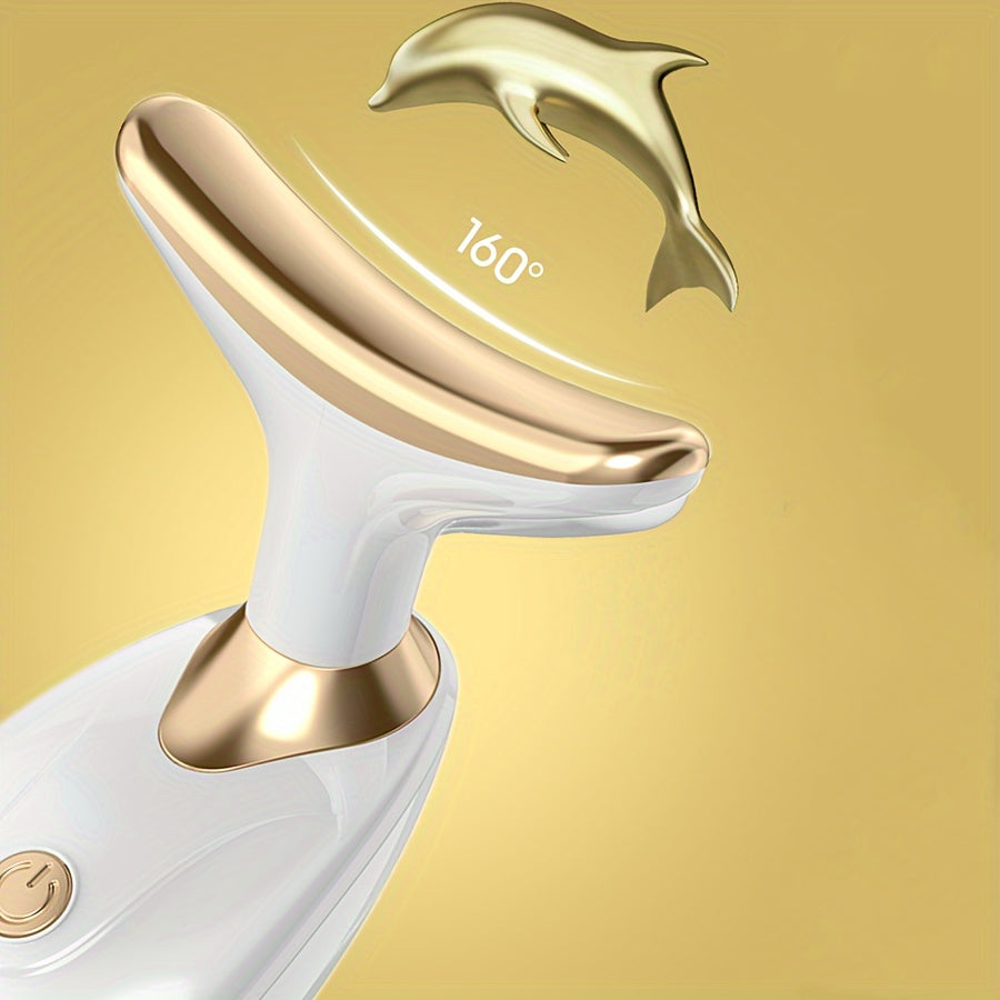 Household Facial Beauty Instrument Face And Neck Massage Device Small And Portable Beauty Tool