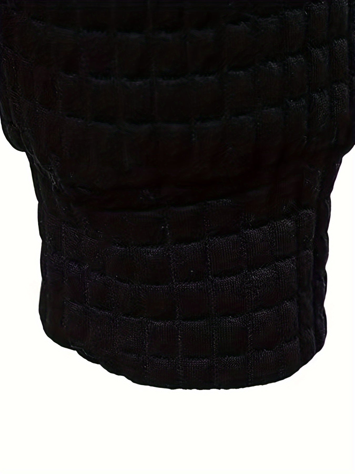 Waffle Cool Hoodies For Men, Men's Casual Solid Hooded Sweatshirt Streetwear For Winter Fall, As Gifts