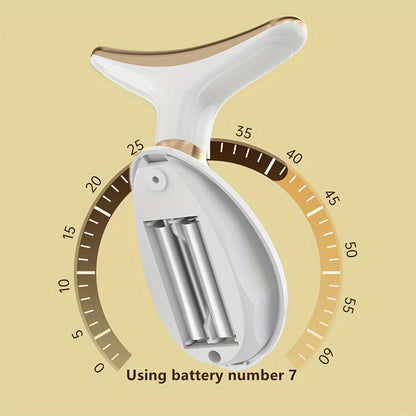 Household Facial Beauty Instrument Face And Neck Massage Device Small And Portable Beauty Tool