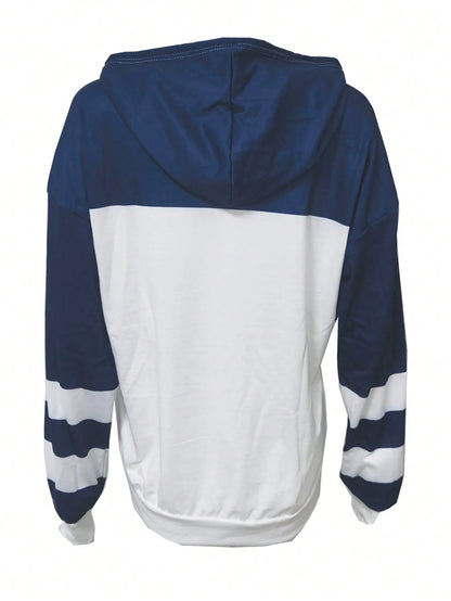 Women Casual Oversized Hoodie Loose Long Sleeve Top Sweatshirt Females Chic Drawstring Pullovers Hoodie