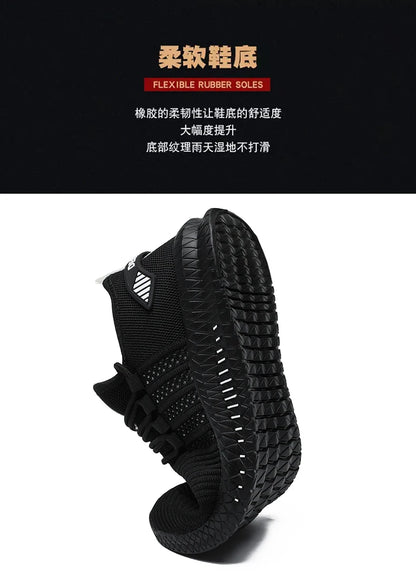 Fashion Sneakers for Men Lightweight Men's Casual Shoes Breathable Male Footwear Lace Up Walking Shoe schuhe herren