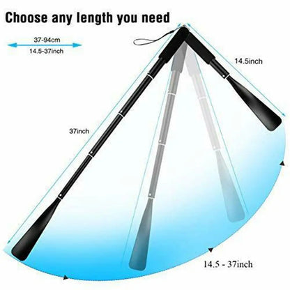 Telescopic Aluminum Alloy Shoe Horns Portable Long Metal Shoe Horn Spoon Shoehorn Shoe Lifter Tool For Seniors Men Women Kids