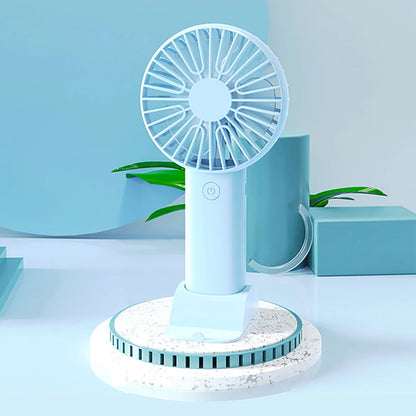 Mini Portable Fans Handheld USB Rechargeable Fan Mini Desktop Air Cooler Outdoor Fan Cooling Travel Hand Fans Ventilation Fan