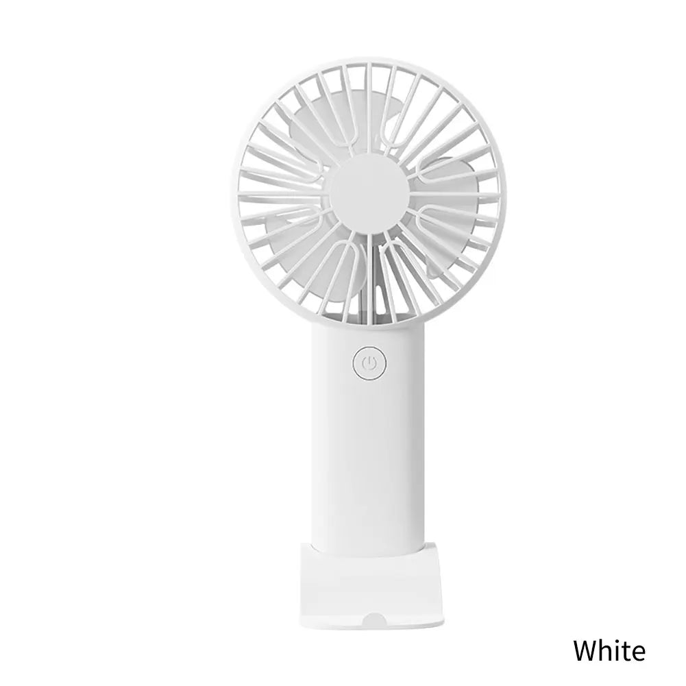 Mini Portable Fans Handheld USB Rechargeable Fan Mini Desktop Air Cooler Outdoor Fan Cooling Travel Hand Fans Ventilation Fan